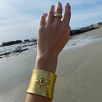 B70551 Bracelet manchette Bourdon - Karine Sultan - Vignette | Karine Sultan