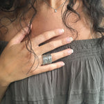 R66602 Bague Ruban Brossé - Karine Sultan - Vignette | Karine Sultan