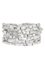 B50026 Bracelet perles allongées - Karine Sultan - Vignette | Karine Sultan