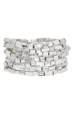 B50026 Bracelet perles allongées - Karine Sultan - Vignette | Karine Sultan