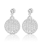 E68912 Boucles d'oreilles pendantes pièce de monnaie cubaine - Karine Sultan - Vignette | Karine Sultan