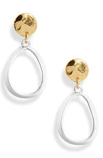 E54012 Boucles d'oreilles Métaux mixtes - Karine Sultan - Vignette | Karine Sultan