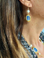 E75540 Boucles d'oreilles pendantes - Karine Sultan - Vignette | Karine Sultan