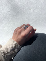 R67128 Bague superposée oversize - Karine Sultan - Vignette | Karine Sultan