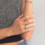 R63171 Bague Chevauchement - Karine Sultan - Vignette | Karine Sultan