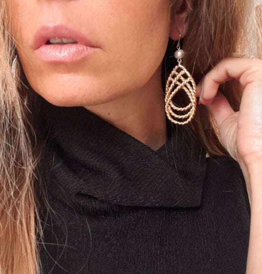E70756 Boucles d'oreilles - Karine Sultan - Karine Sultan
