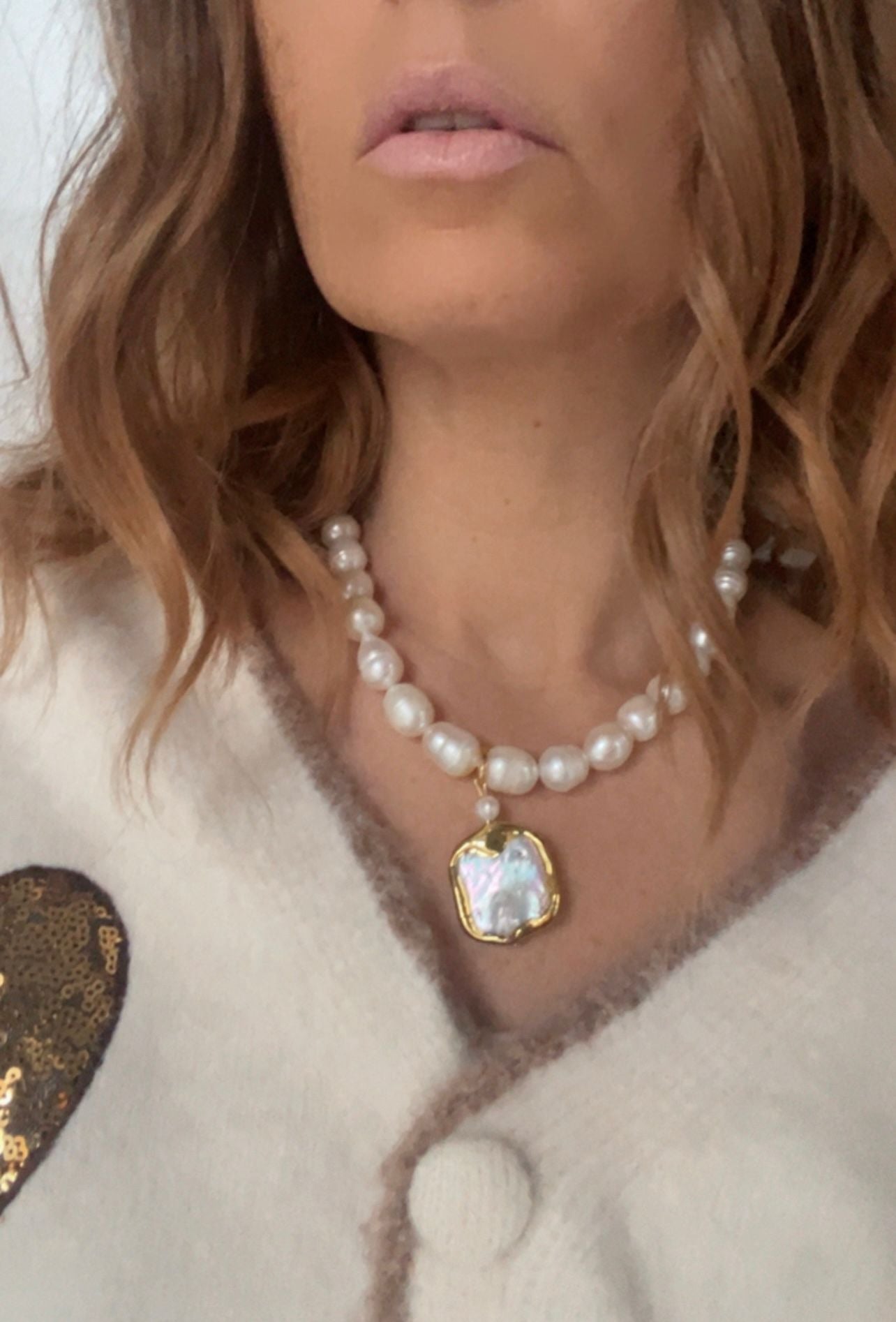N75515 Collier glaçon - Karine Sultan - Karine Sultan
