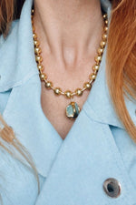 N75519 Collier pierres Blizzard - Karine Sultan - Vignette | Karine Sultan