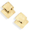 Overlap square stud earrings - Karine Sultan