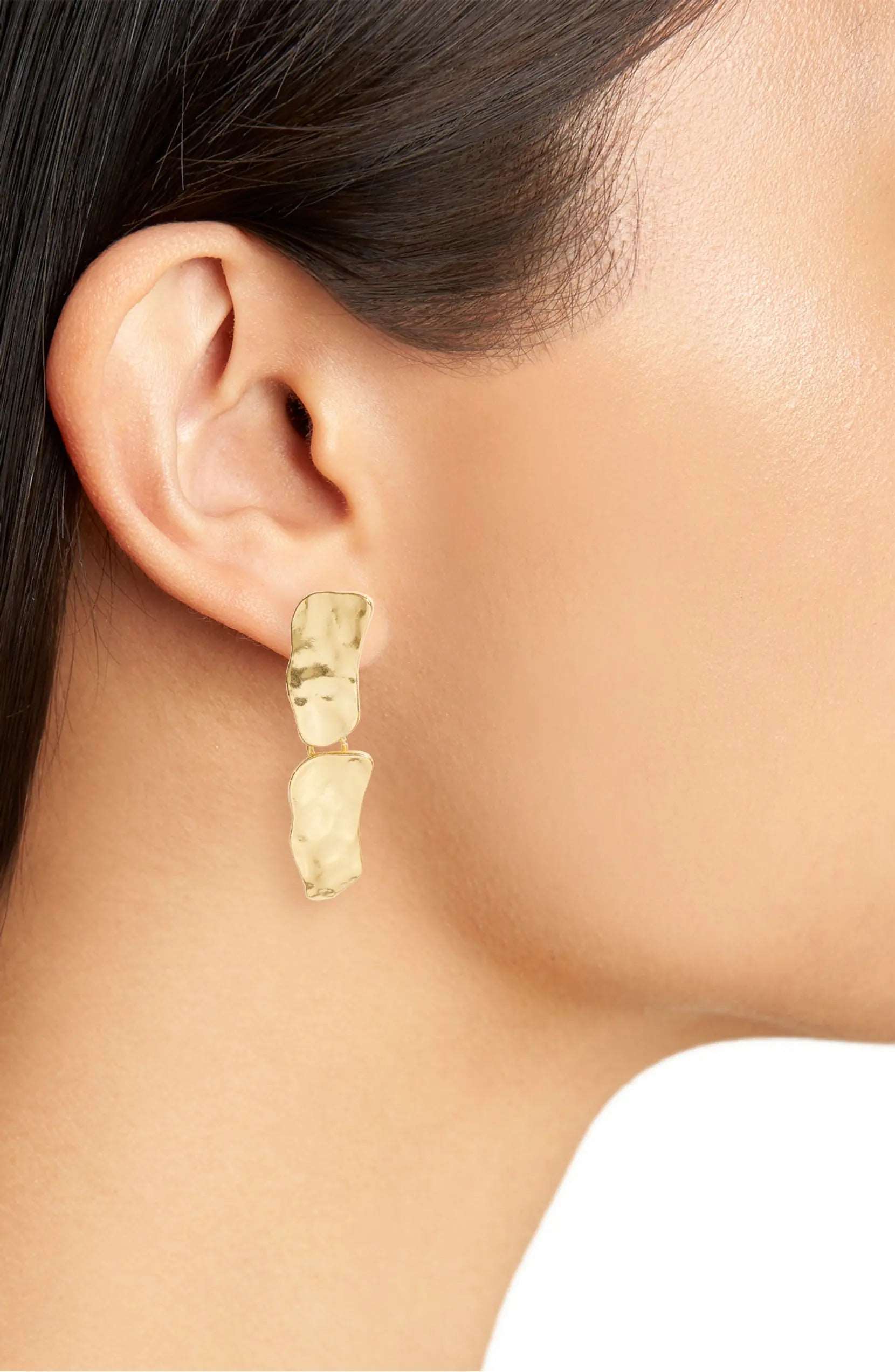 Cobblestone Drop Clip On - Karine Sultan Official Website