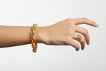 B60081 Bracelet superposition maillons entrelacés - Karine Sultan - Vignette | Karine Sultan