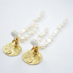 E75508 Boucles d'oreilles clips Goutte de Neige - Karine Sultan - Vignette | Karine Sultan