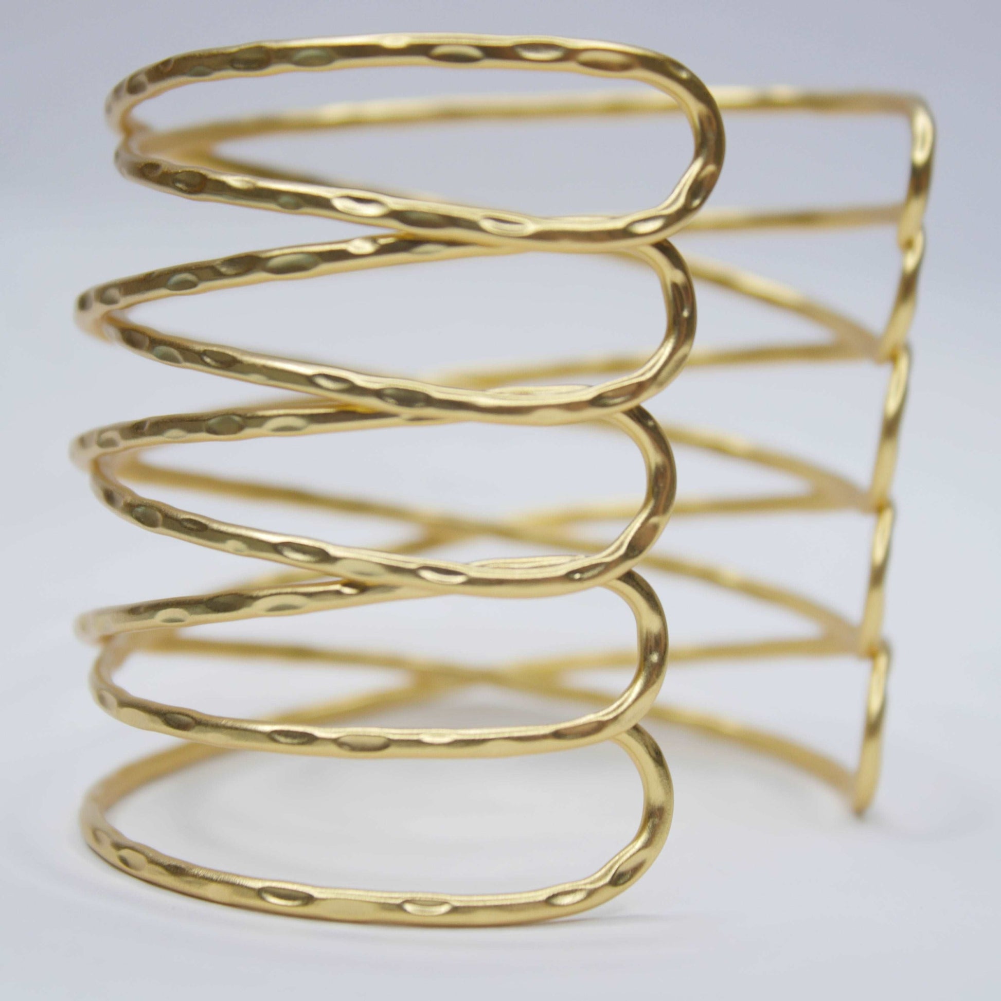 B61047 Bracelet Manchette Fil - Karine Sultan