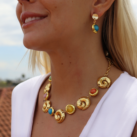 N76586 Collier Couleurs coquillages - Karine Sultan