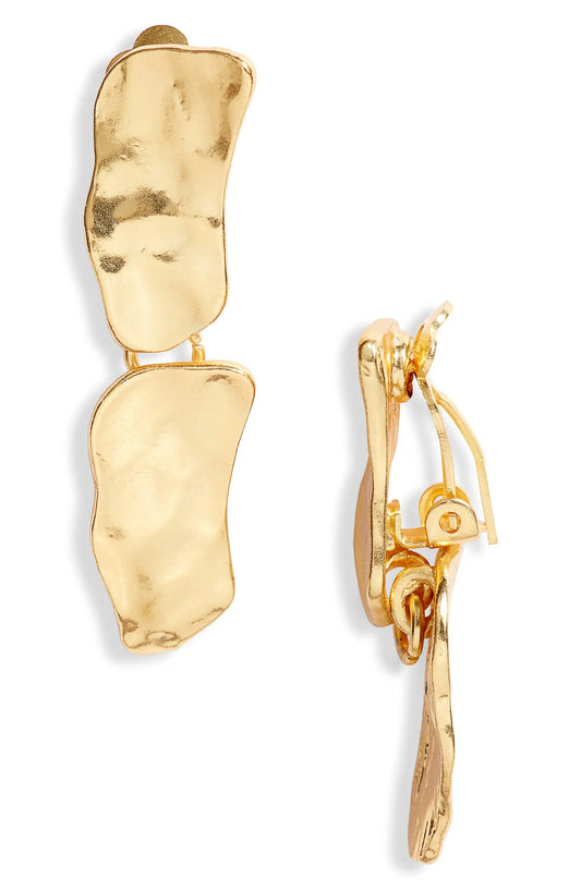 Cobblestone Drop Clip On - Karine Sultan Official Website