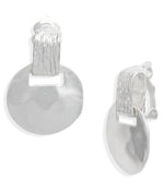 E67110 Boucles d'oreilles clips pendantes courtes - Karine Sultan - Vignette | Karine Sultan