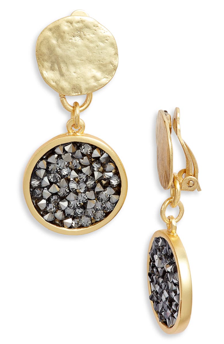 Crystal cluster clip - Karine Sultan