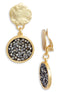 Crystal cluster clip - Karine Sultan