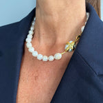 N75538 Collier rang perles d'eau douce perle - Karine Sultan - Vignette | Karine Sultan