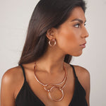 E58089 Boucles d'oreilles heurtoir - Karine Sultan - Vignette | Karine Sultan