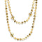 N75541 Collier mini superposé pièces et perles - Karine Sultan - Karine Sultan